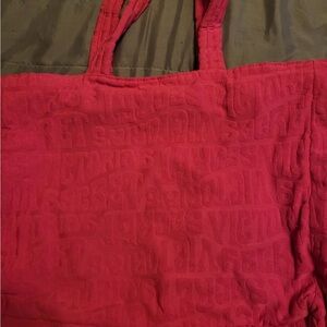 Victoria's Secret Bold Pink Tote Bag